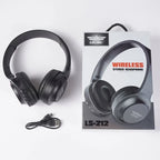 Lelisu LS-212 Wireless Stereo Headphones | Bluetooth Headset for Smartphones, Tablets & MP3/MP4