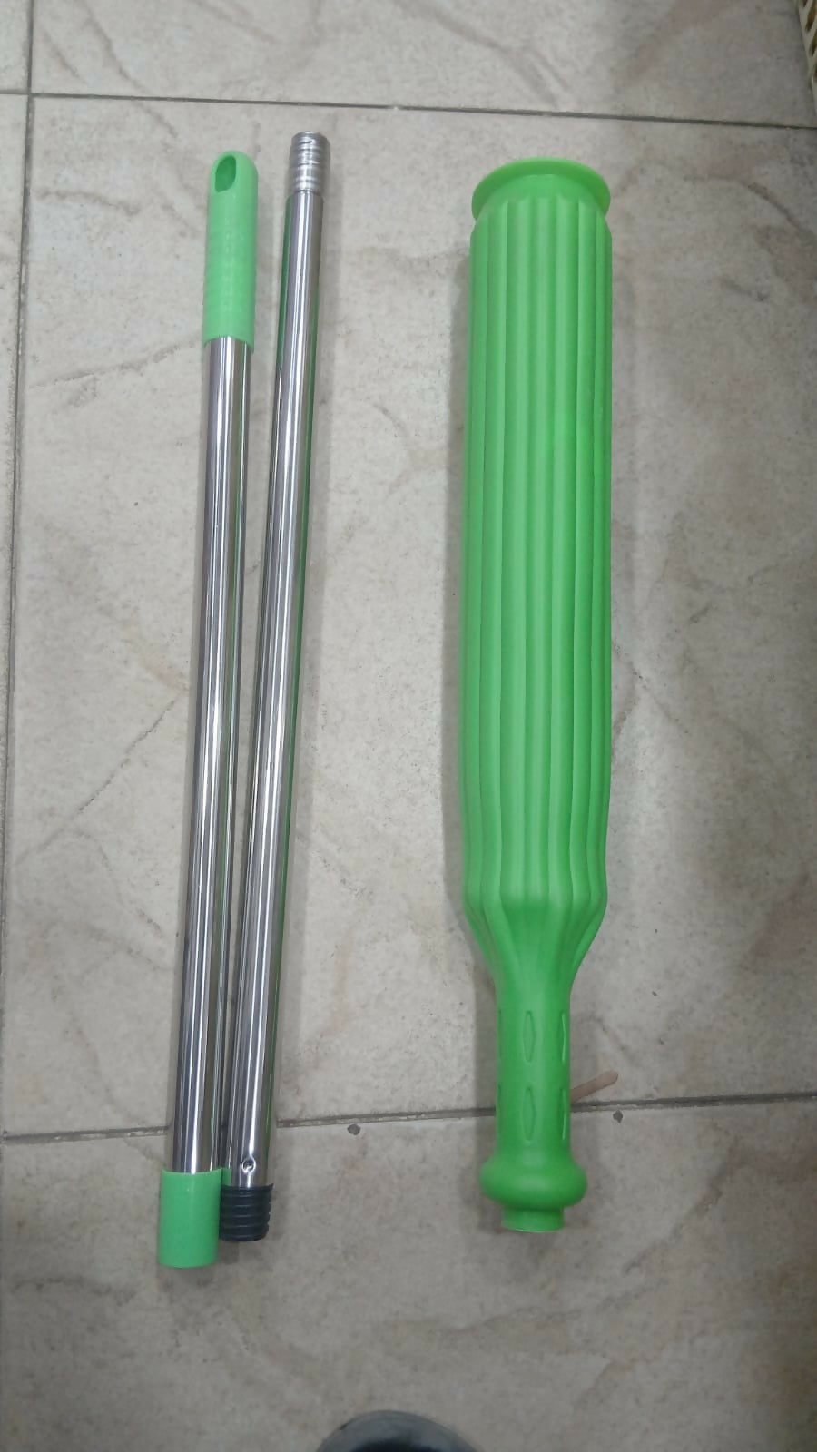 Extendable 90CM Twist Mop – 2-in-1 Rotatable Adjustable Floor Mop with Fine Fiber Fabric | 360° Self-Twisting Dehydrated Mop for Hard Floors & Walls