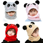 Kids Winter Panda Wool Cap