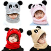 Kids Winter Panda Wool Cap