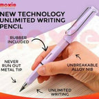 New Unlimited Technology Eternal Writing Pencil Inkless Magic Pen Pencil (random color) MJ KS