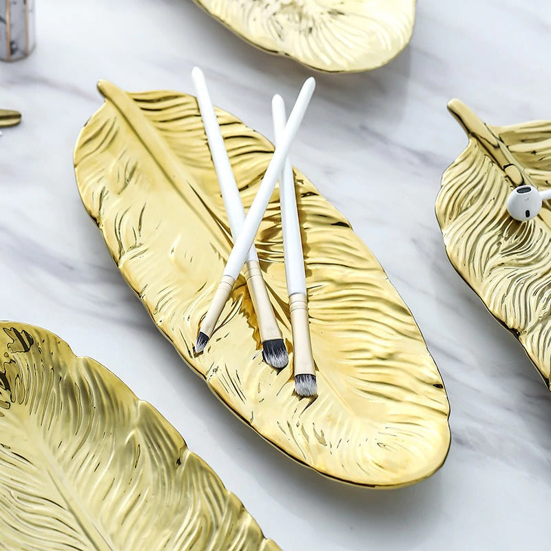 Nordic jewellery Feather Plate