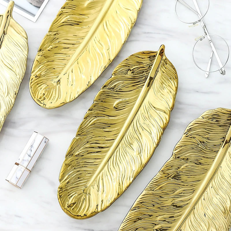 Nordic jewellery Feather Plate