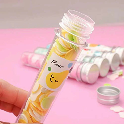 120pcs Disposable Paper Flower Soap Tube – Portable Handwash Sheets for Kids & Adults | Travel-Friendly Pocket Soap Flakes