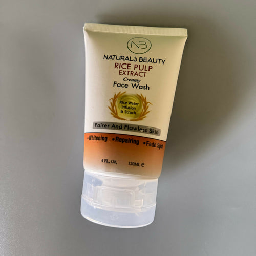Acne Deep Cleansing Foam Facial Cleanser with Rice Water