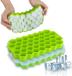 Silicon Ice Cube Tray With Lid