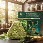 Green Gold Herbal Hair Soap cleansing bar for hair and scalp