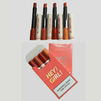 Cigarette-Shaped Matte Lipsticks
