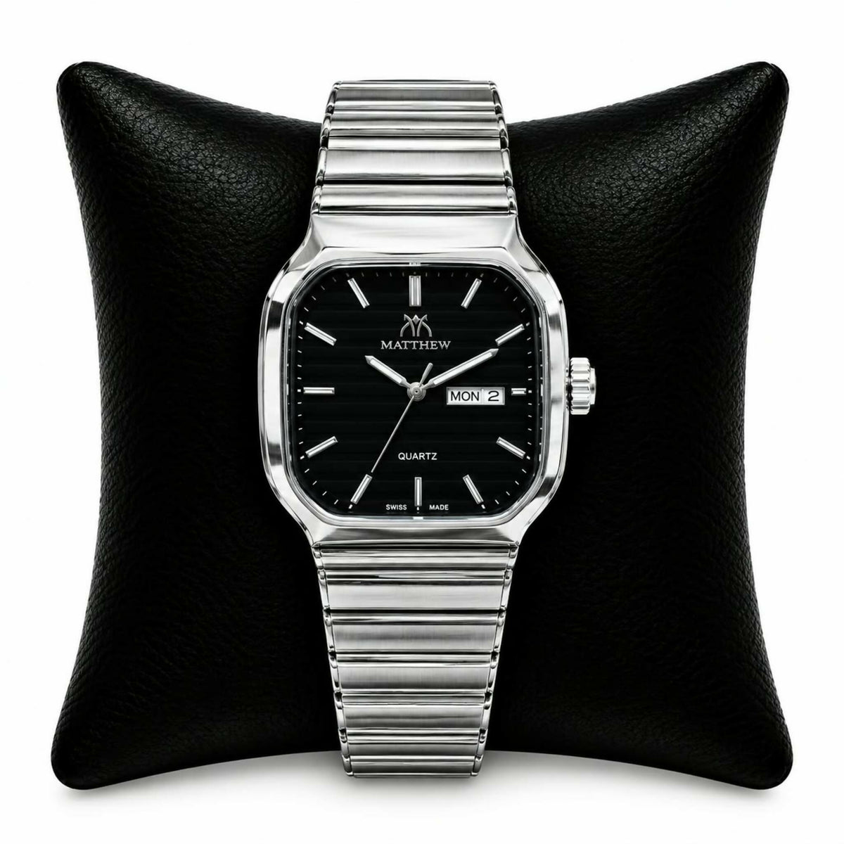 Men’s Black Elegant Wristwatch – Classic Design for Casual & Formal Wear