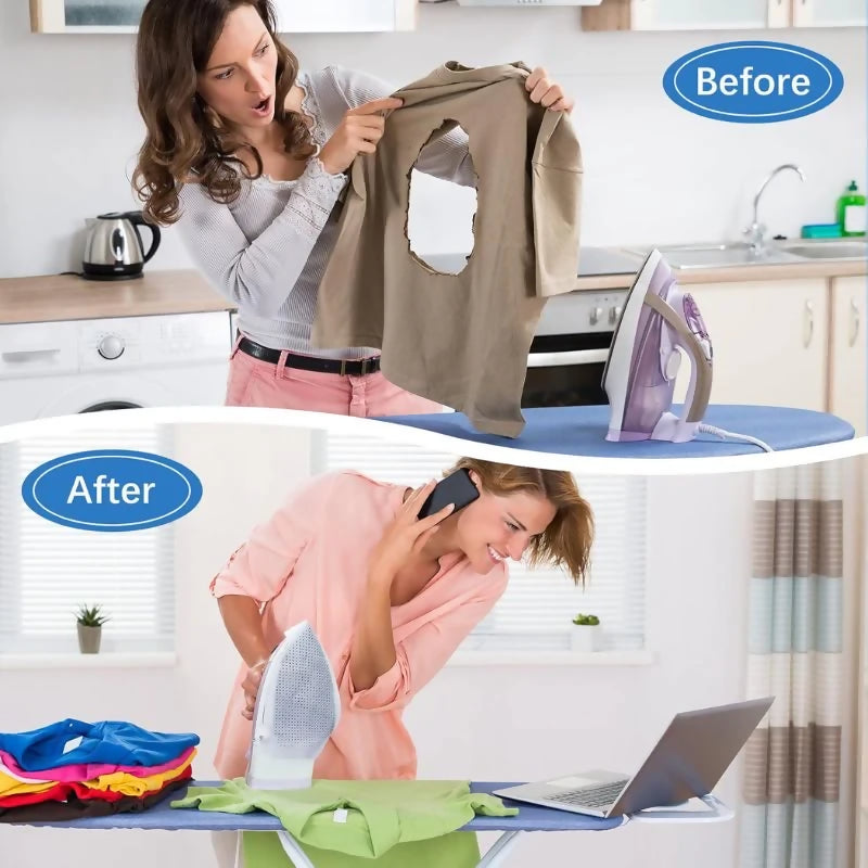 Teflon Iron Cover Protector | Non Stick Garments Care Cover For Iron | Heat Resistant Ironing Shoe for Clothes Protection – Premium Quality