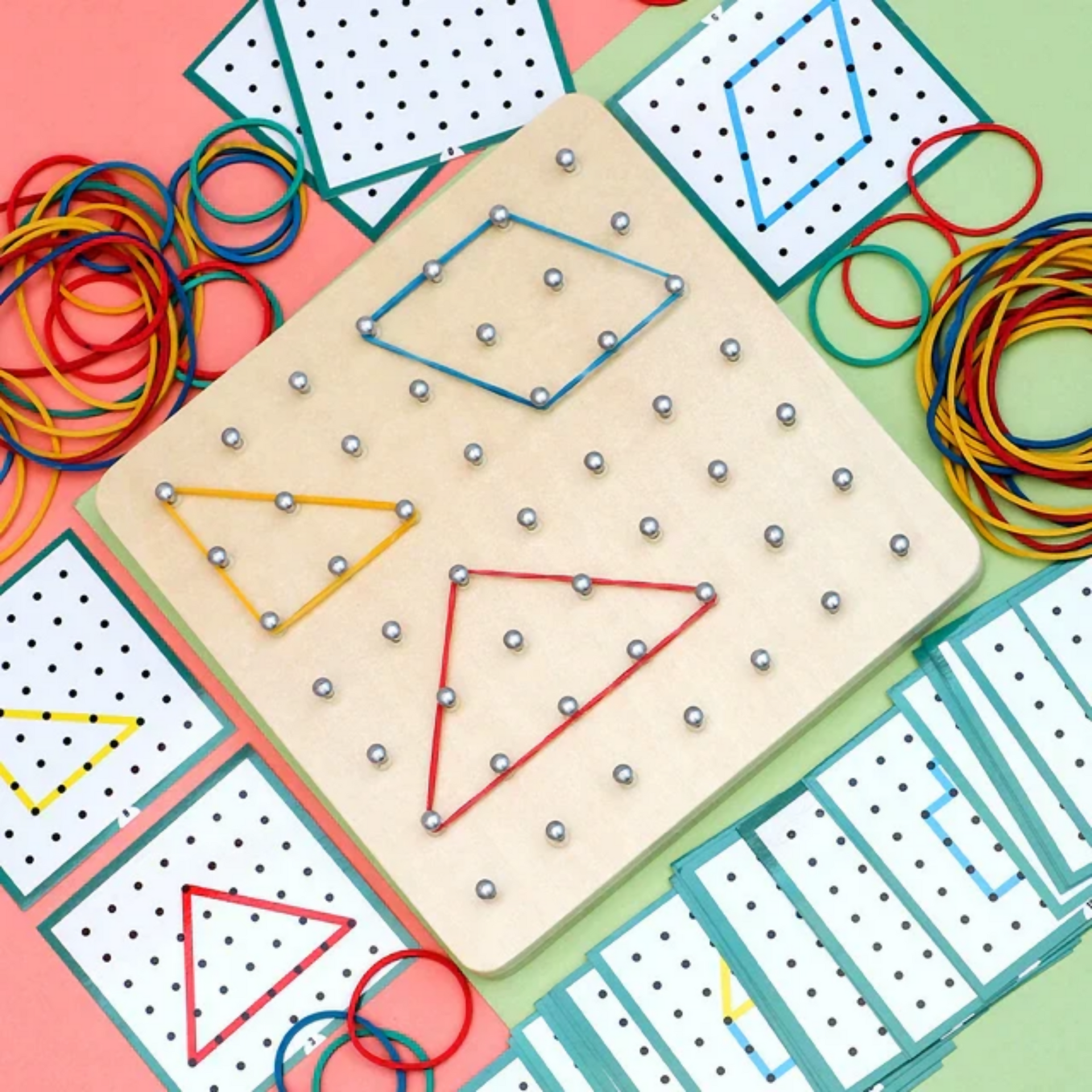 Boost Creativity and Skills with Our Wooden Pattern Board! – Action ...