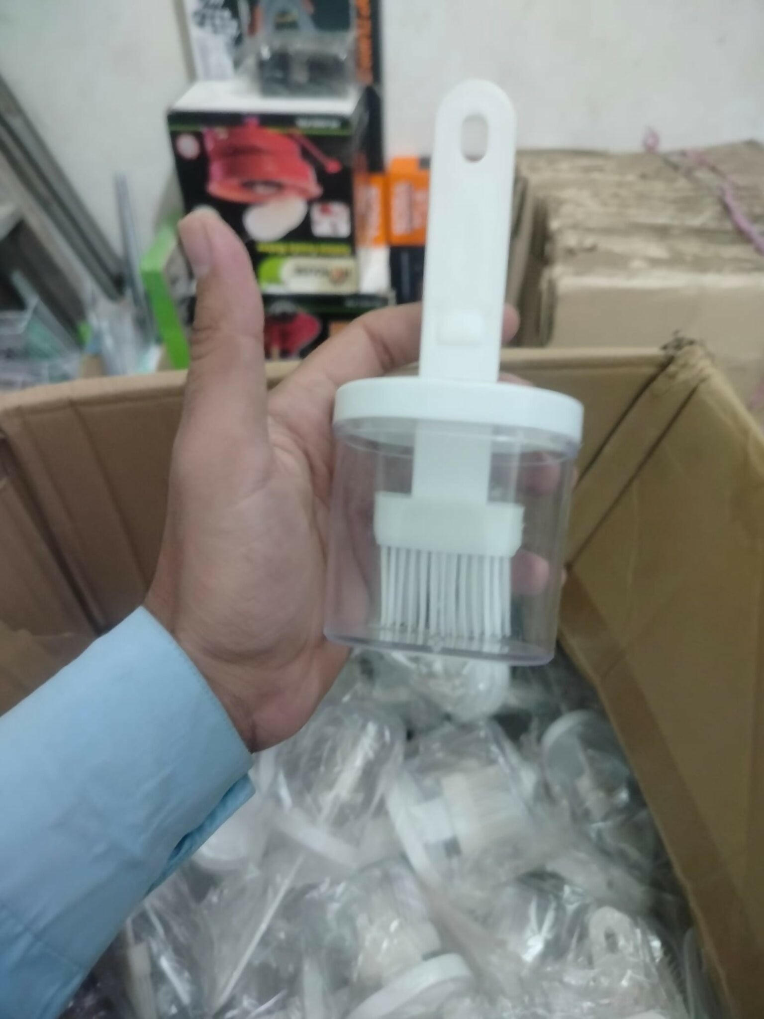Oil Bottle with Silicone Brush