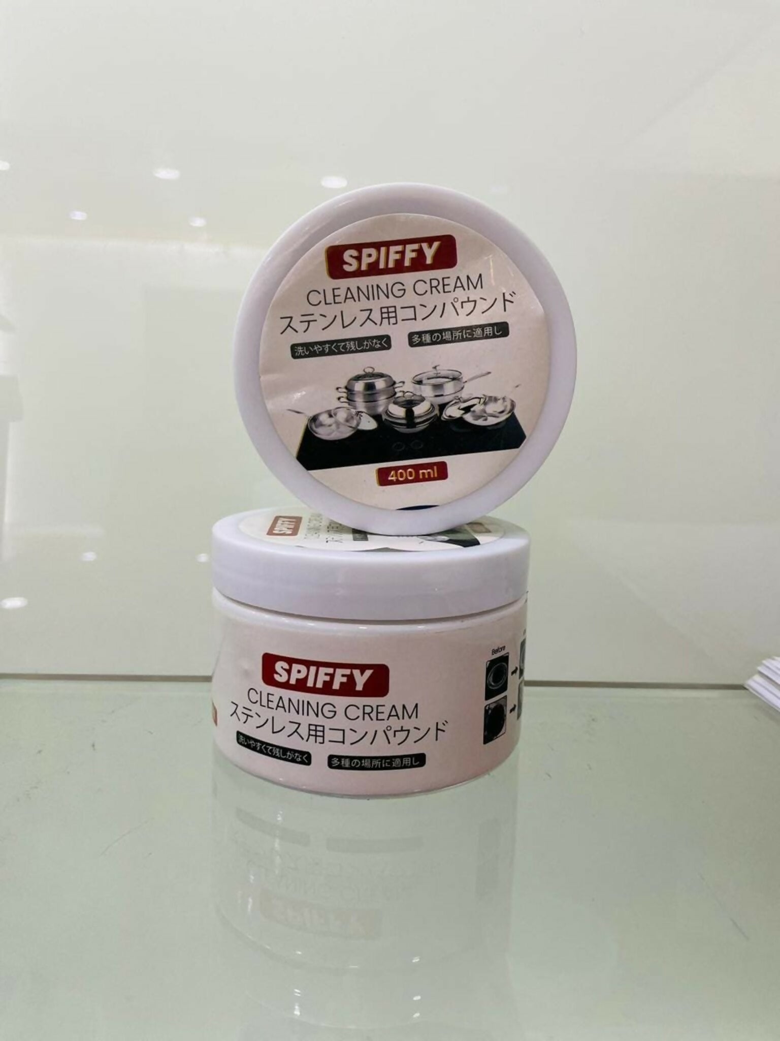 Spiffy Stainless Steel Cookware Cleaning Cream –