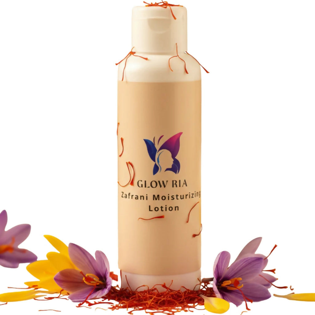 Zafrani Moisturizing Body Lotion, Saffron Infused Hydration & Glow - 120ml