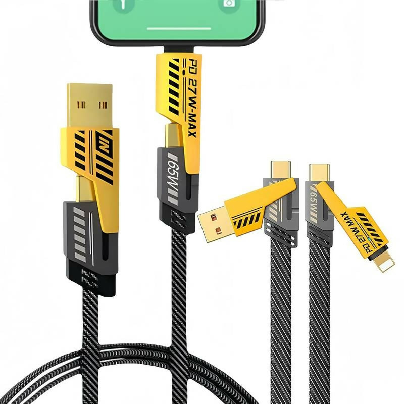 4-in-1 Multi USB Charging Cable – For IPhone and Type C