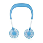 Neck Fan Adjustment Fan Hands-Free Hanging Rechargeable Mini Sports Fans 3 Gears Wearable Sport Fan Random Color