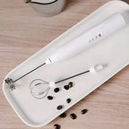Electric Milk Frother, Whisk Egg Beater USB Rechargeable