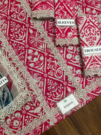 ☆Brand Name : ANEELA’S☆ ☆Fabric Details : Lawn & Chiffon☆