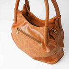 MARIE Faux Leather Shoulder Bag