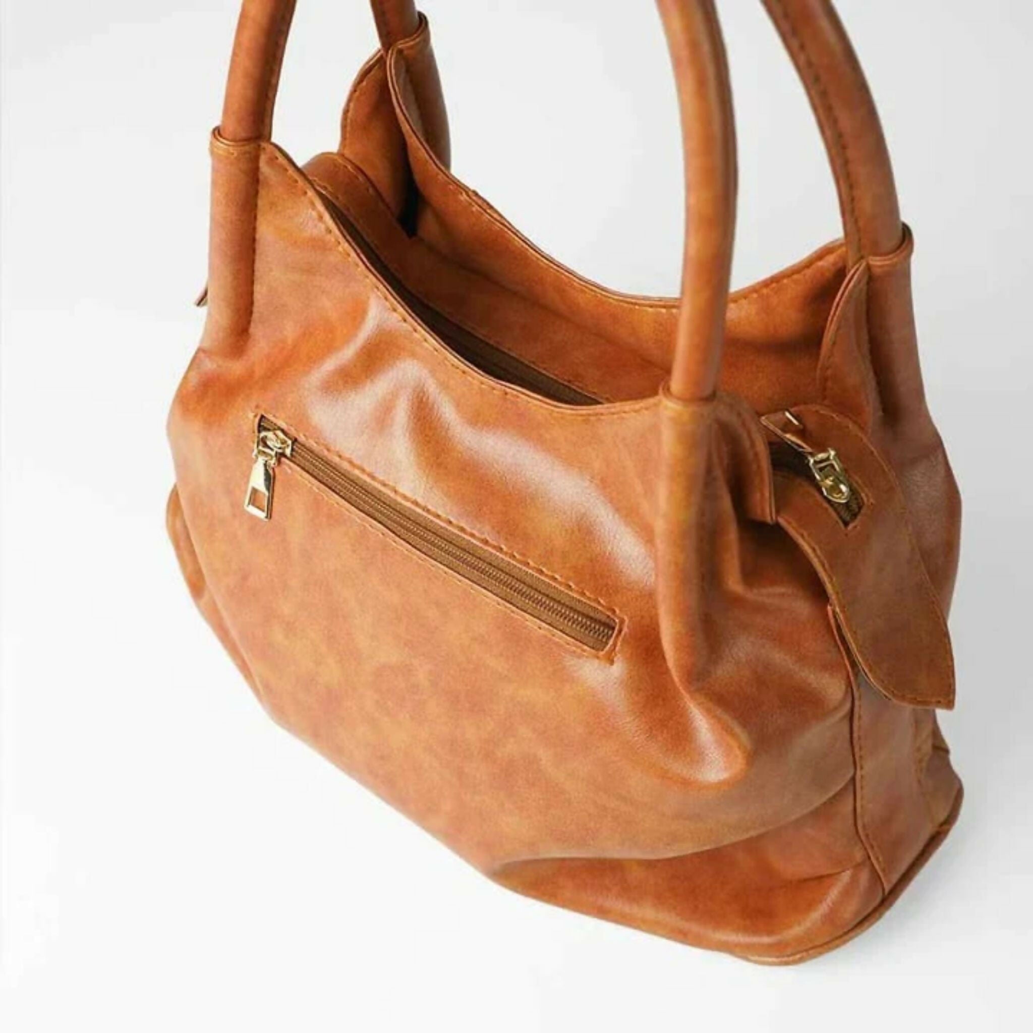 MARIE Faux Leather Shoulder Bag
