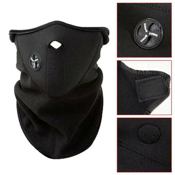 Half Face Bike Mask – Windproof & Dustproof Cycling Face Cover