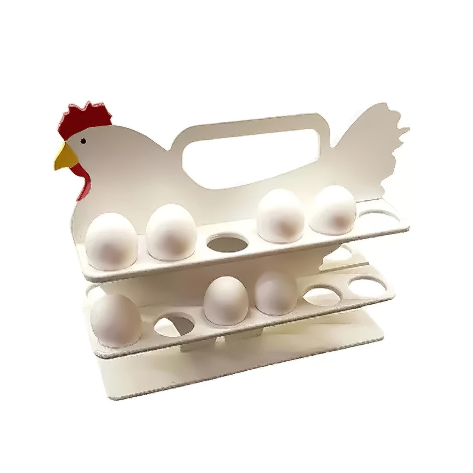 Chicky Spiral Egg Holder Organizer Tray