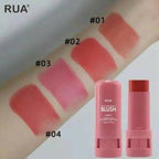 High-Pigment Matte Blush Stick – Long-Lasting, Water-Resistant & Blendable Contour Balm – Random Shades – Pack Of 02