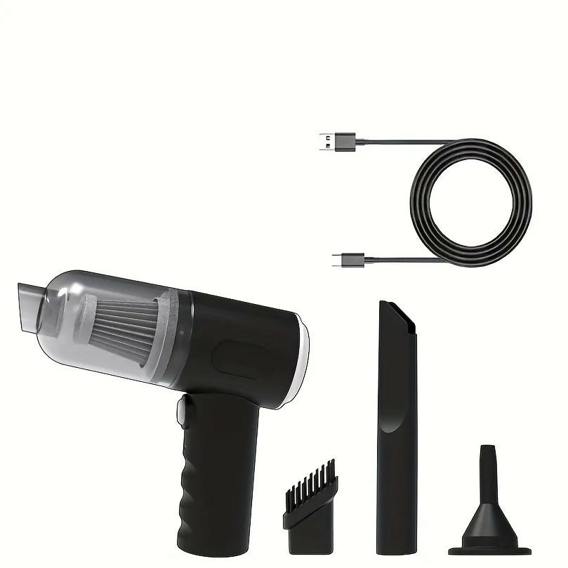 3-in-1 Portable Wireless Vacuum Cleaner AS 228 – Handheld, Powerful Suction for Car, Home, Office & Everyday Quick Cleaning