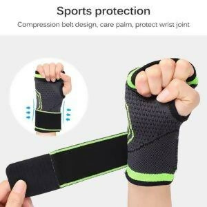 Finger Wrist Band Palm Support For Sports And Daily Use
