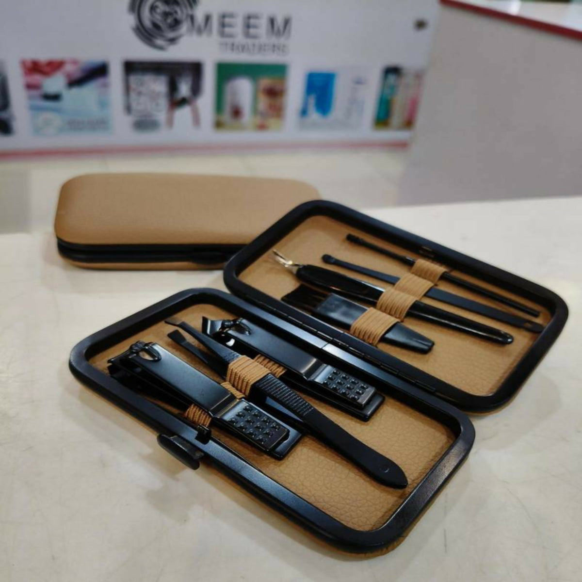 7-Piece Manicure & Pedicure Nail Care Kit – Professional Nail Grooming Set