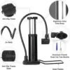 High Pressure Foot Air Pump – Heavy-Duty Mini Foot Pump for Bicycle, Ball, Scooter, Car & Inflatable Toys (Without Gauge) (Random Color)