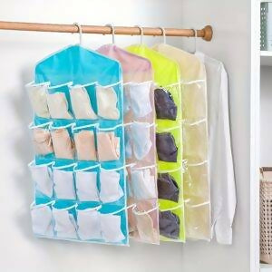 16-Pocket Multifunction Hanging Storage Bag