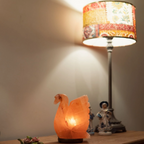 Serene Swan Himalayan Pink Salt Lamp