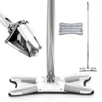 Twist Mop X Shape Microfiber Mop Floor Clean Mop Twist Mop With 360 Rotating Head Dust Mop