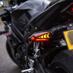 Universal 12V LED DRL Flowing Turn Signal Indicators – 2 Pcs Sequential Arrow Bike Indicators