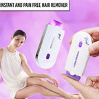Finishing Touch Yes Hair Remover – Rechargeable Painless Facial & Body Hair Removal Device for Women | Electric Epilator for Face, Upper Lip, Underarms, Bikini & Legs