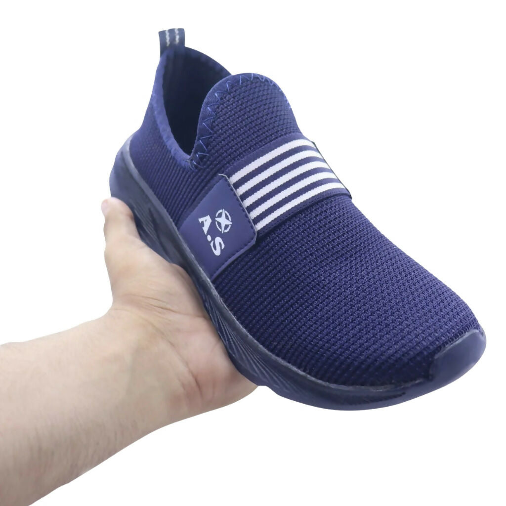 Slip-On Casual Running Shoes, Breathable Fabric & Durable Sole, for Men