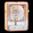 Rechargeable Mini Air Cooler Fan | USB Desktop Air Conditioner with Humidifier & Purifier – 3 Speed SEO Description: Stay cool and refreshed with this Rechargeable Portable Desktop Air Cooler Fan, featuring USB power, 3 adjustable speed levels