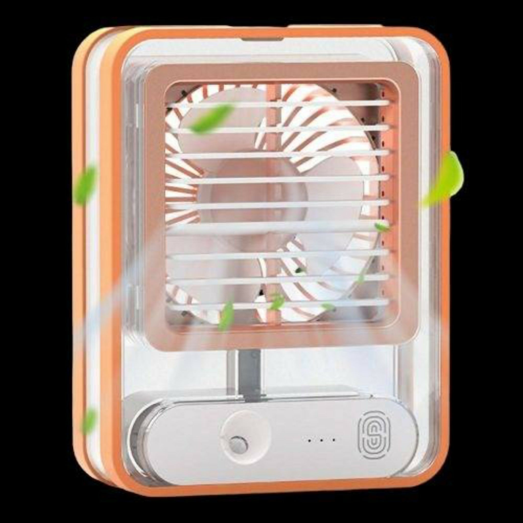 Rechargeable Mini Air Cooler Fan | USB Desktop Air Conditioner with Humidifier & Purifier – 3 Speed SEO Description: Stay cool and refreshed with this Rechargeable Portable Desktop Air Cooler Fan, featuring USB power, 3 adjustable speed levels