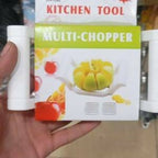 Multi-Chopper 3 in 1 Apple, Fruit & Potato Slicer – Heavy-Duty Stainless Steel Cutter for Quick, Even Slicing | Kitchen Gadget for Fast Food Prep