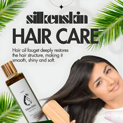 Herbal Hair Growth Oil, Infused with 10 Oils & 15 Herbs, for Unisex