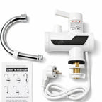 Electric Instant Heating Faucet | Digital Temperature Display | Plastic handle | Kitchen & Bathroom Hot Water Tap