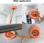 Long-Handle Telescopic Cleaning Mop – 360° Rotating