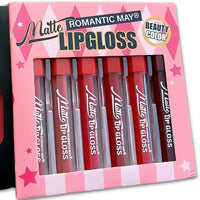 Matte Lip Gloss, High-Pigment, Smudge-Proof & Lightweight, for Women