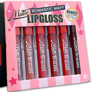 Matte Lip Gloss, High-Pigment, Smudge-Proof & Lightweight, for Women