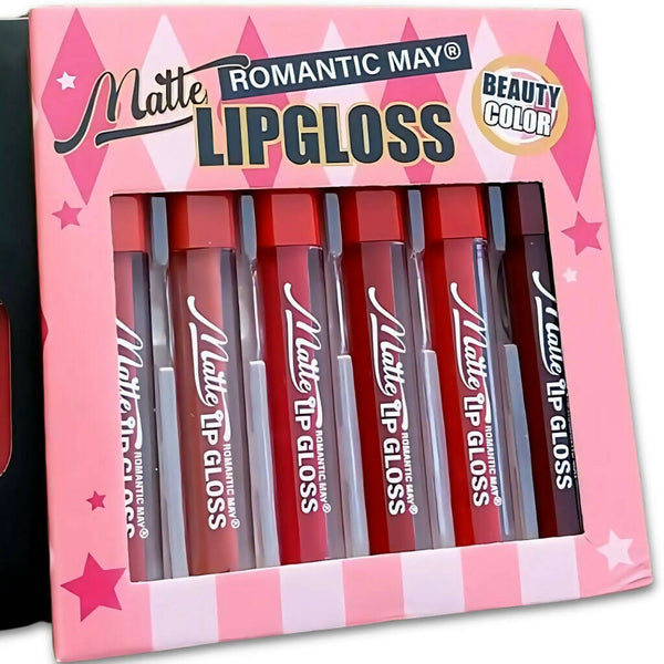 Matte Lip Gloss, High-Pigment, Smudge-Proof & Lightweight, for Women