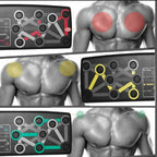 9 IN 1 Push Up Rack Board System Compraehensive Fitness Exercise Workout Pushup Stands