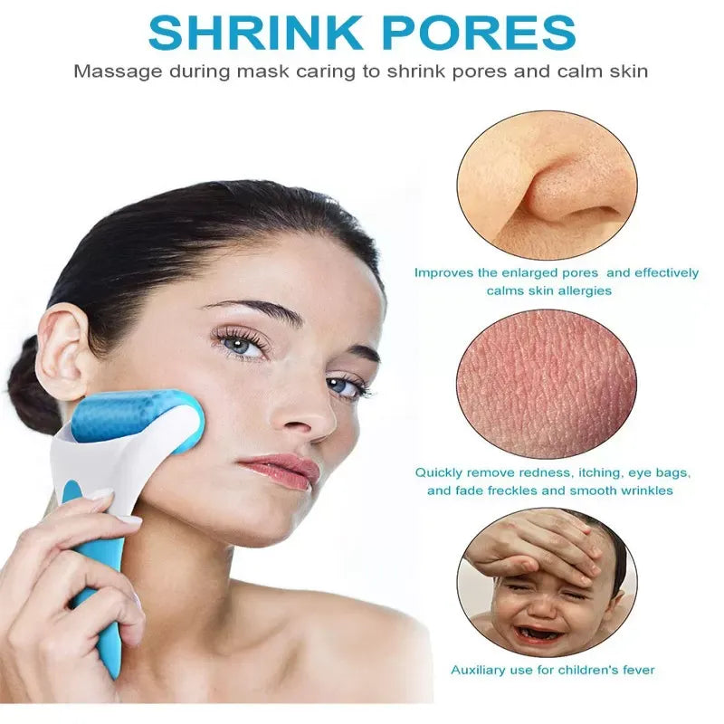 Ice Roller,  Relief, Cold Gel Ice Face Massager, for Face Eye Puffiness