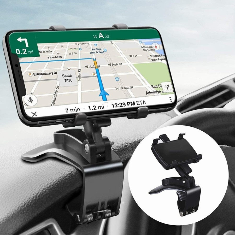 CAR Smart Phone Holder, Rotateable Strong Grip Mobile Holder for Cars
