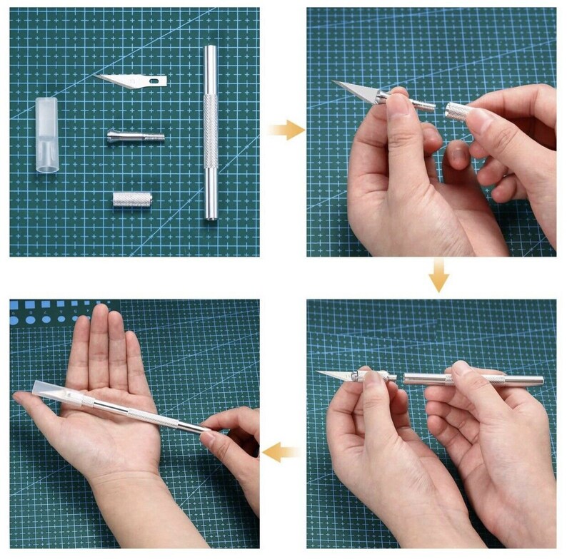 Precision Craft Knife for Paper Cutting and Sculpting